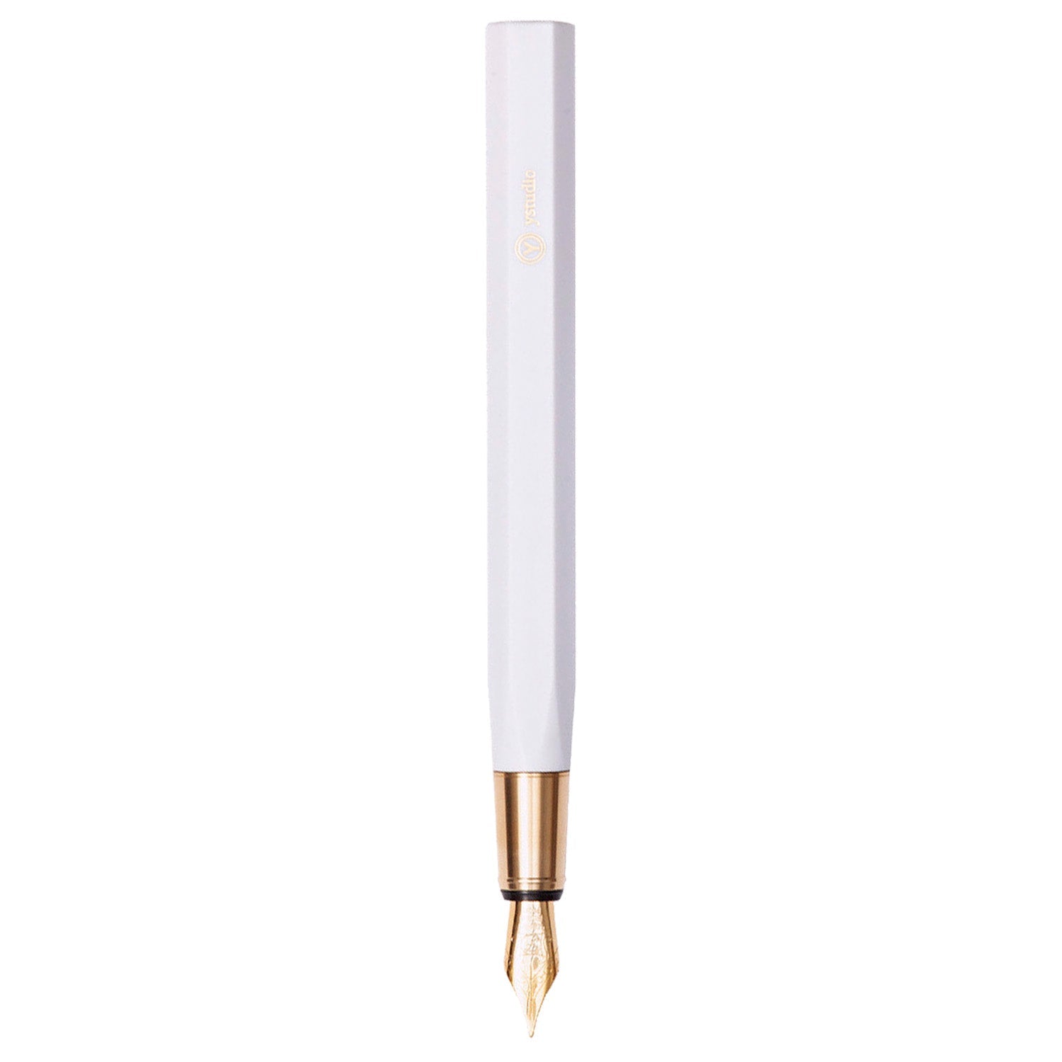 Ystudio Resin White Fountain Pen
