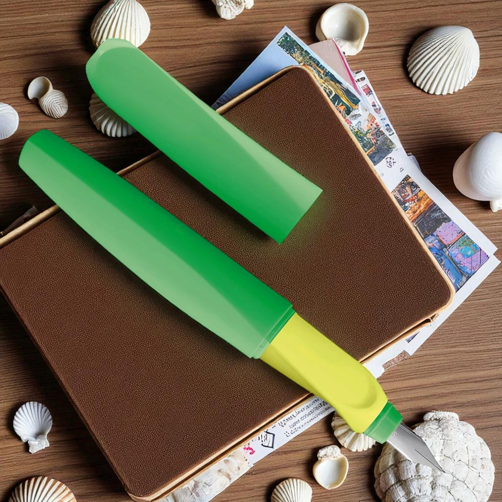 Pelikan Twist P457 Fountain Pen (Neon Green)