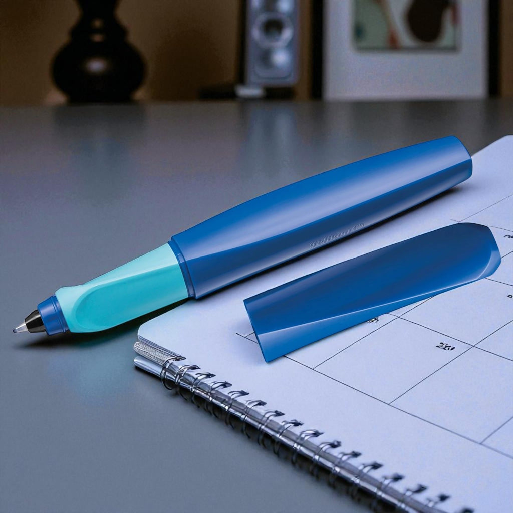 Pelikan Twist R457 Deep Blue Roller Ball Pen 926022B
