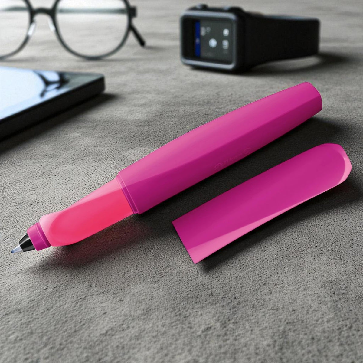 Pelikan Twist R457 Neon Plum Roller Ball Pen 926022P