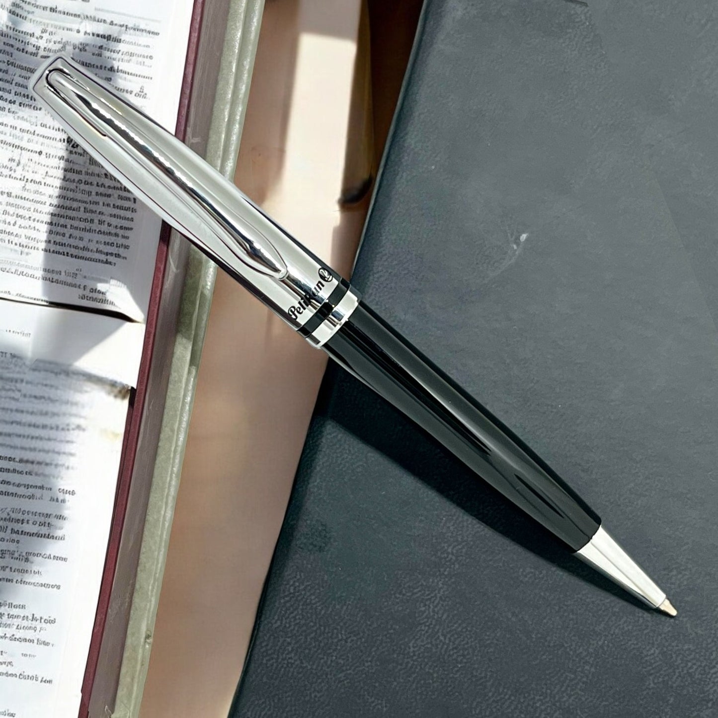 Pelikan Jazz Ballpoint Pen with A6 NoteBook Gift Set 806930