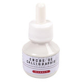 Herbin Calligraphy Ink Bottle (White - 50ML) 11401T