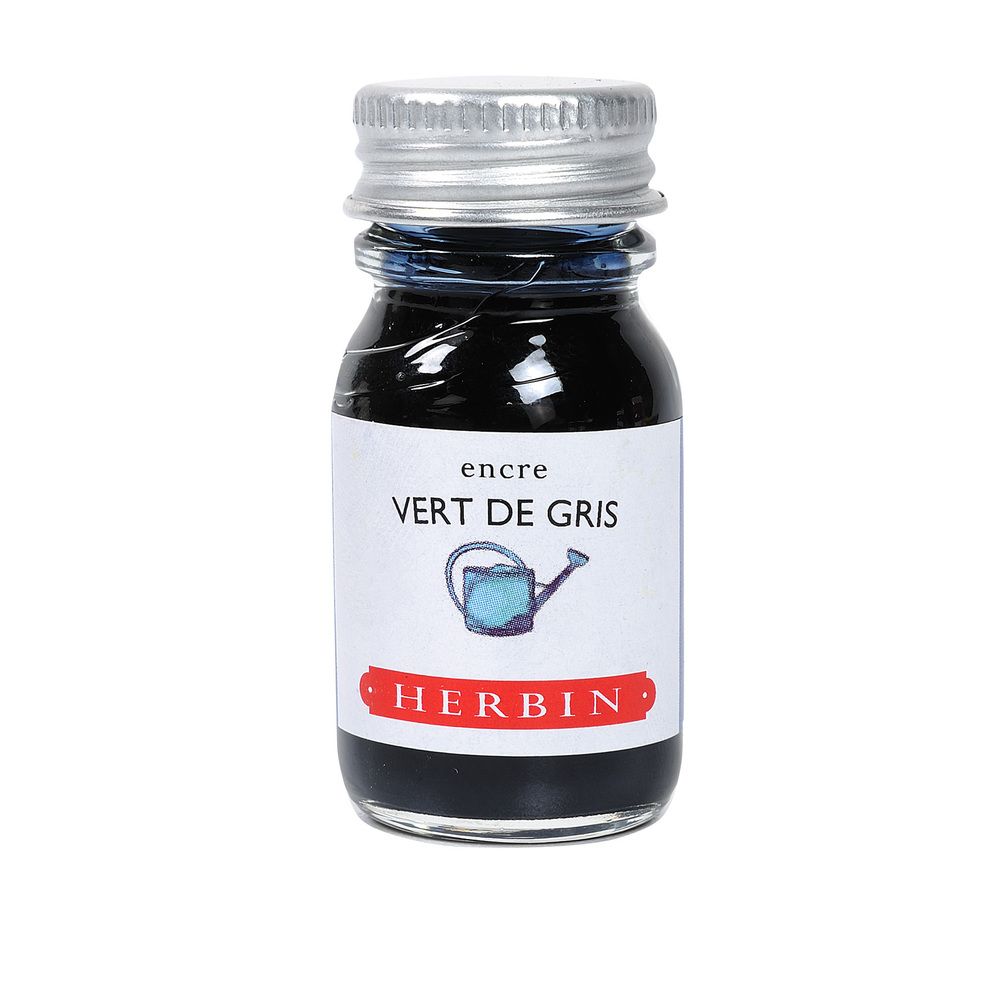 Herbin Ink Bottle (Vert de Gris - 10ML) 11507T