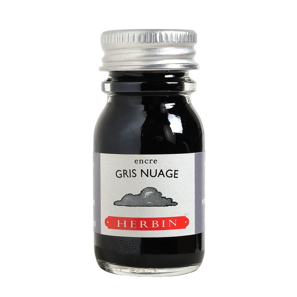 Herbin Ink Bottle (Gris Nuage - 10ML) 11508T