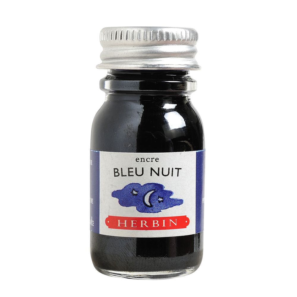 Herbin Ink Bottle (Bleu Nuit - 10ML) 11519T