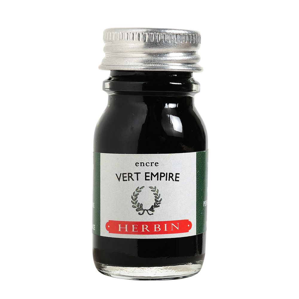 Herbin Ink Bottle (Vert Empire - 10ML) 11539T