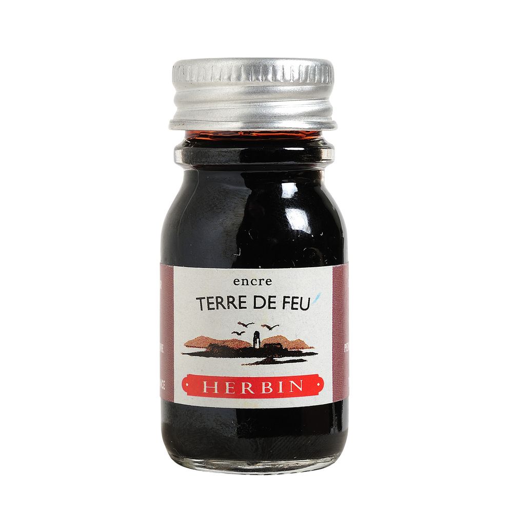 Herbin Ink Bottle (Terre de Feu - 10ML) 11547T