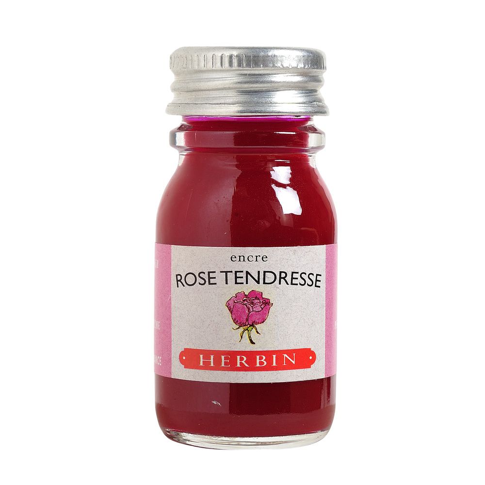 Herbin Ink Bottle (Rose Tendresse - 10ML) 11561T