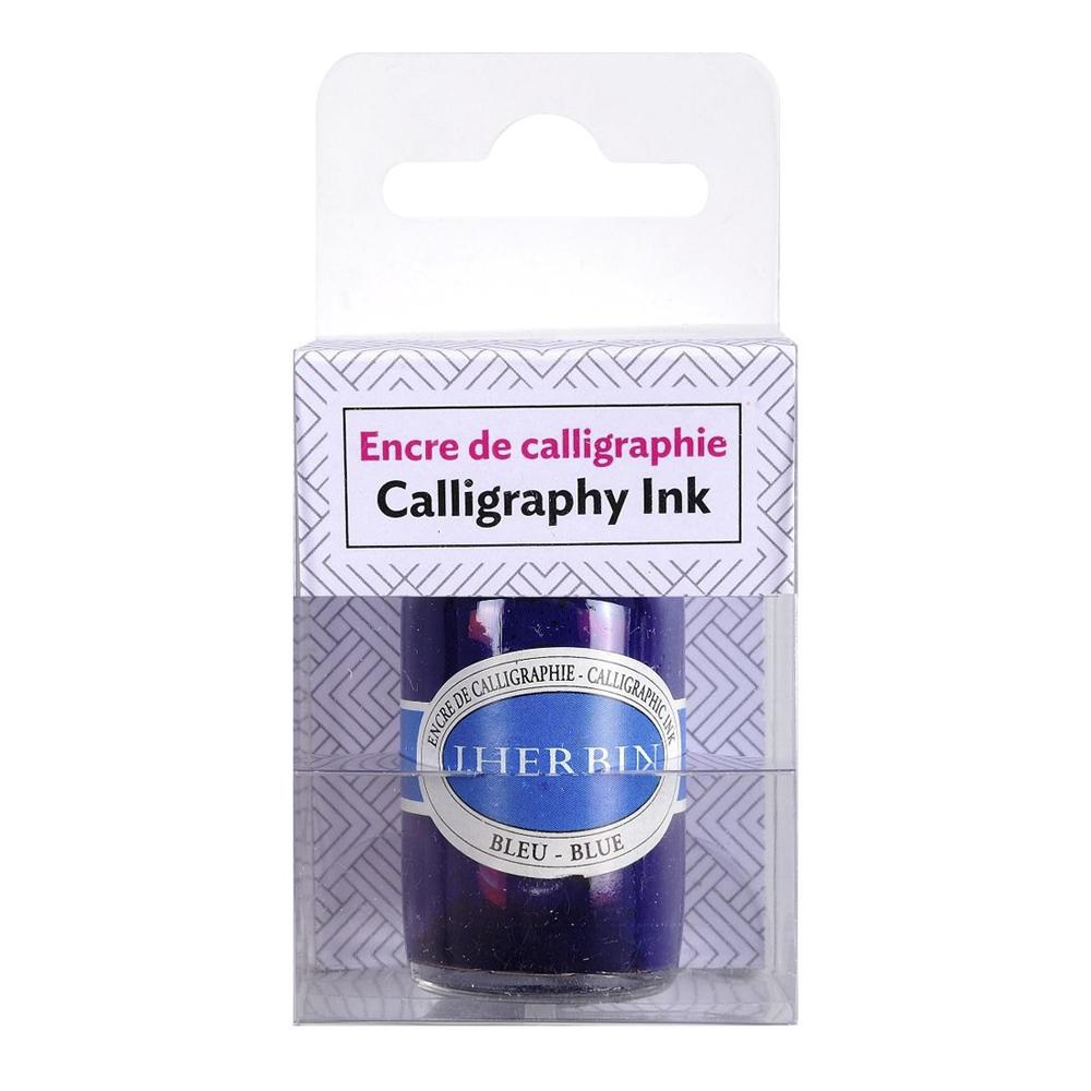 Herbin Calligraphy Ink Bottle (Blue - 15ML) 12410T