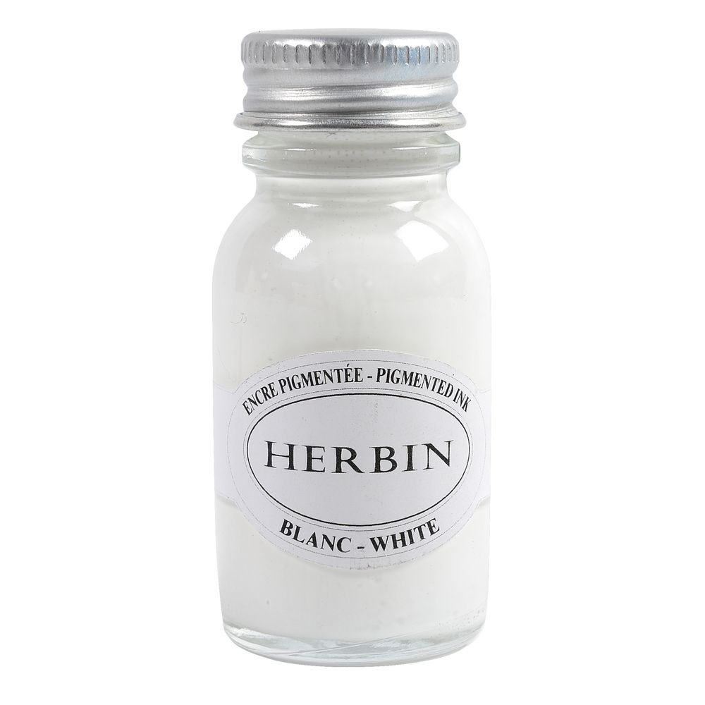 Herbin Pigmented Ink Bottle (15ML - Set of 4) 11704T
