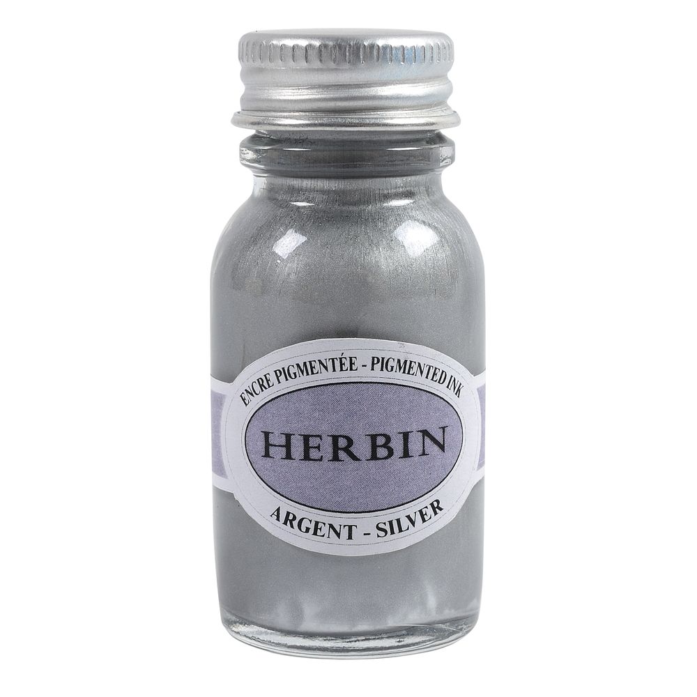 Herbin Pigmented Ink Bottle (15ML - Set of 4) 11704T