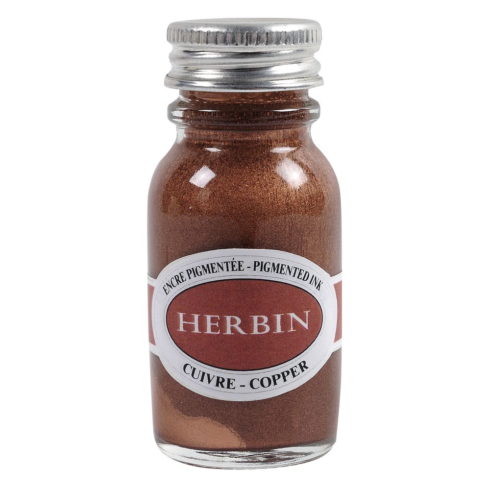 Herbin Pigmented Ink Bottle (15ML - Set of 4) 11704T