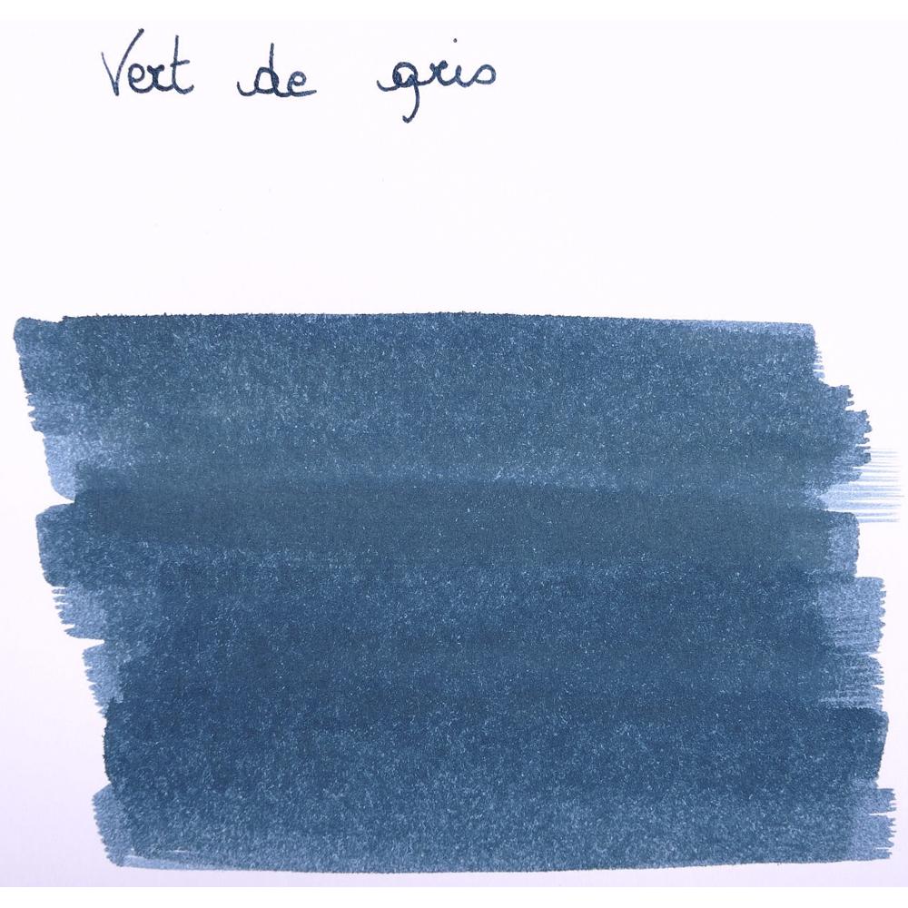 Herbin "D" Ink Bottle (Vert de Gris - 30ML) 13007T