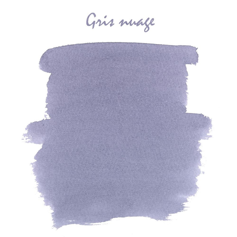 Herbin "D" Ink Bottle (Gris Nuage - 30ML) 13008T