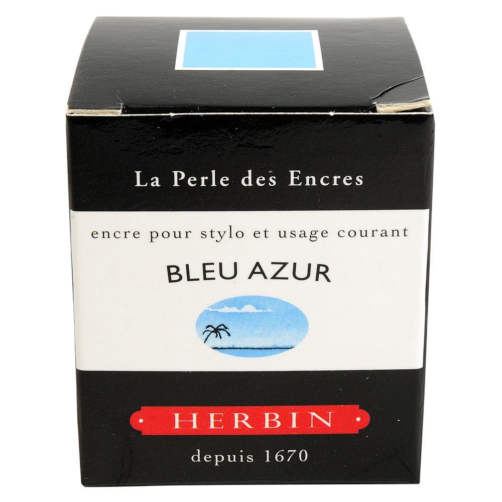 Herbin "D" Ink Bottle (Bleu Azur - 30ML) 13012T