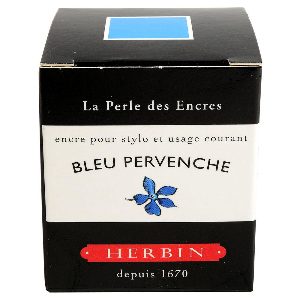Herbin "D" Ink Bottle (Bleu Pervenche - 30ML) 13013T