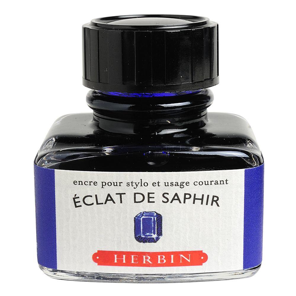 Herbin "D" Ink Bottle (Eclat de Saphir - 30ML) 13016T