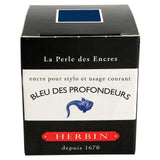 Herbin "D" Ink Bottle (Bleu des Profondeurs - 30ML) 13018T