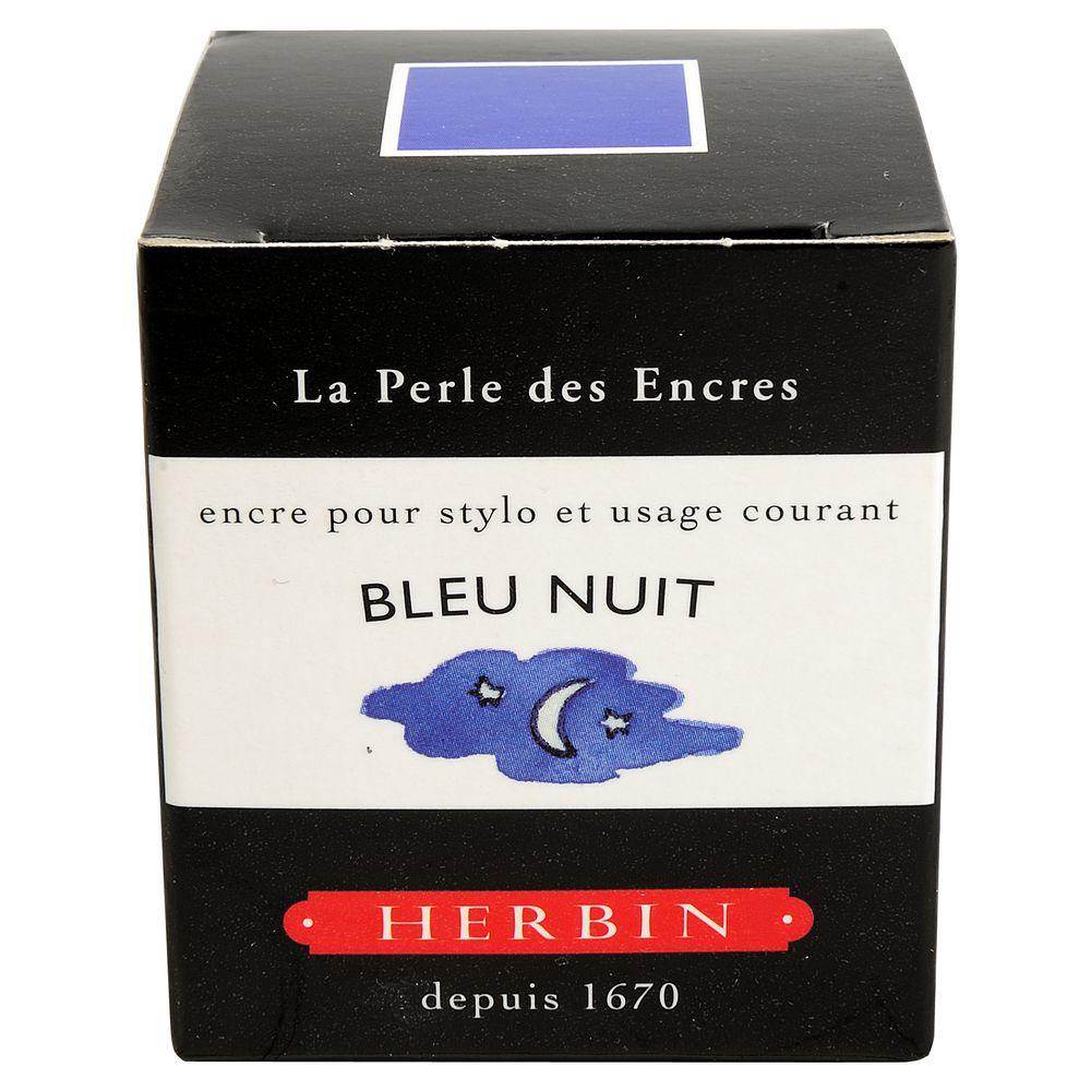 Herbin "D" Ink Bottle (Bleu Nuit - 30ML) 13019T