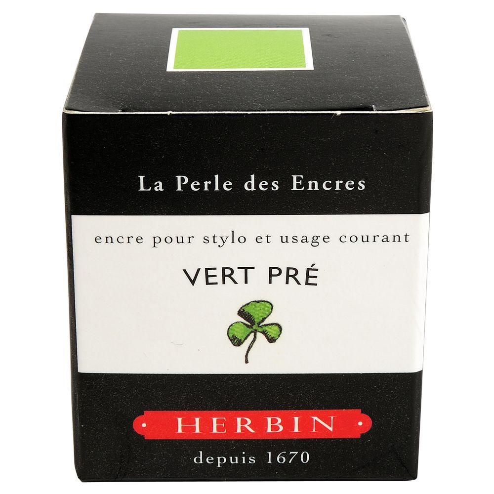 Herbin "D" Ink Bottle (Vert Pre - 30ML) 13031T