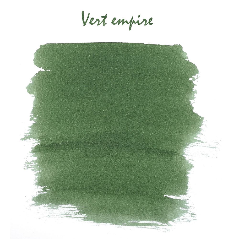 Herbin "D" Ink Bottle (Vert Empire - 30ML) 13039T