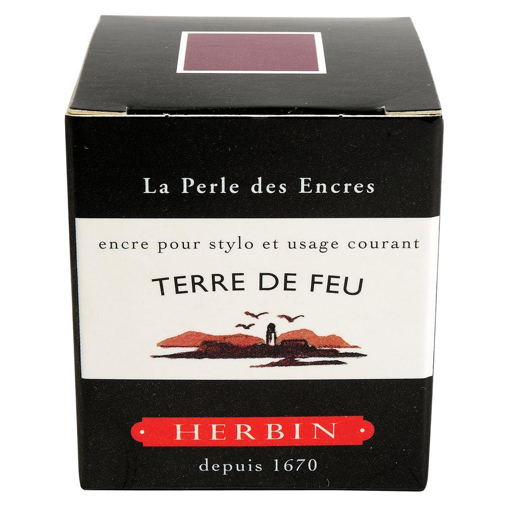 Herbin "D" Ink Bottle (Terre de Feu - 30ML) 13047T