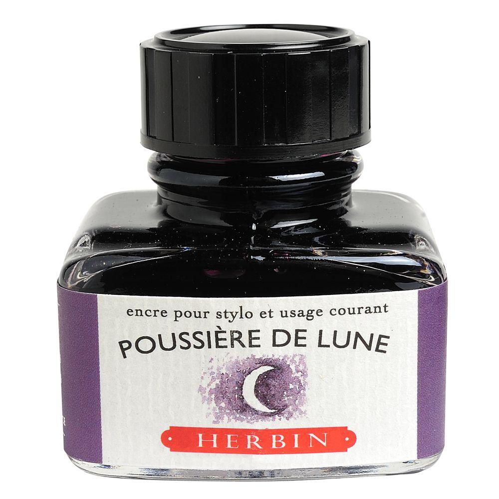 Herbin "D" Ink Bottle (Poussiere de Lune - 30ML) 13048T