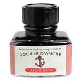 Herbin "D" Ink Bottle (Rouille D'Ancre - 30ML) 13058T