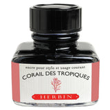 Herbin "D" Ink Bottle (Corail des Tropiques - 30ML) 13059T