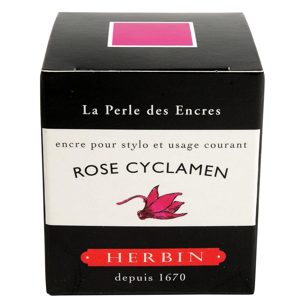 Herbin "D" Ink Bottle (Rose Cyclamen - 30ML) 13066T