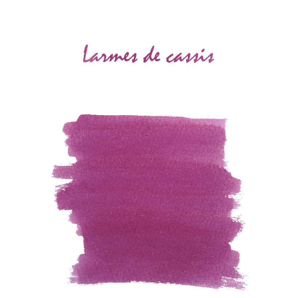 Herbin "D" Ink Bottle (Larme de Cassis - 30ML) 13078T