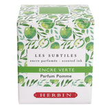 Herbin Perfumed Ink Bottle (Green/Apple - 30ML) 13734T