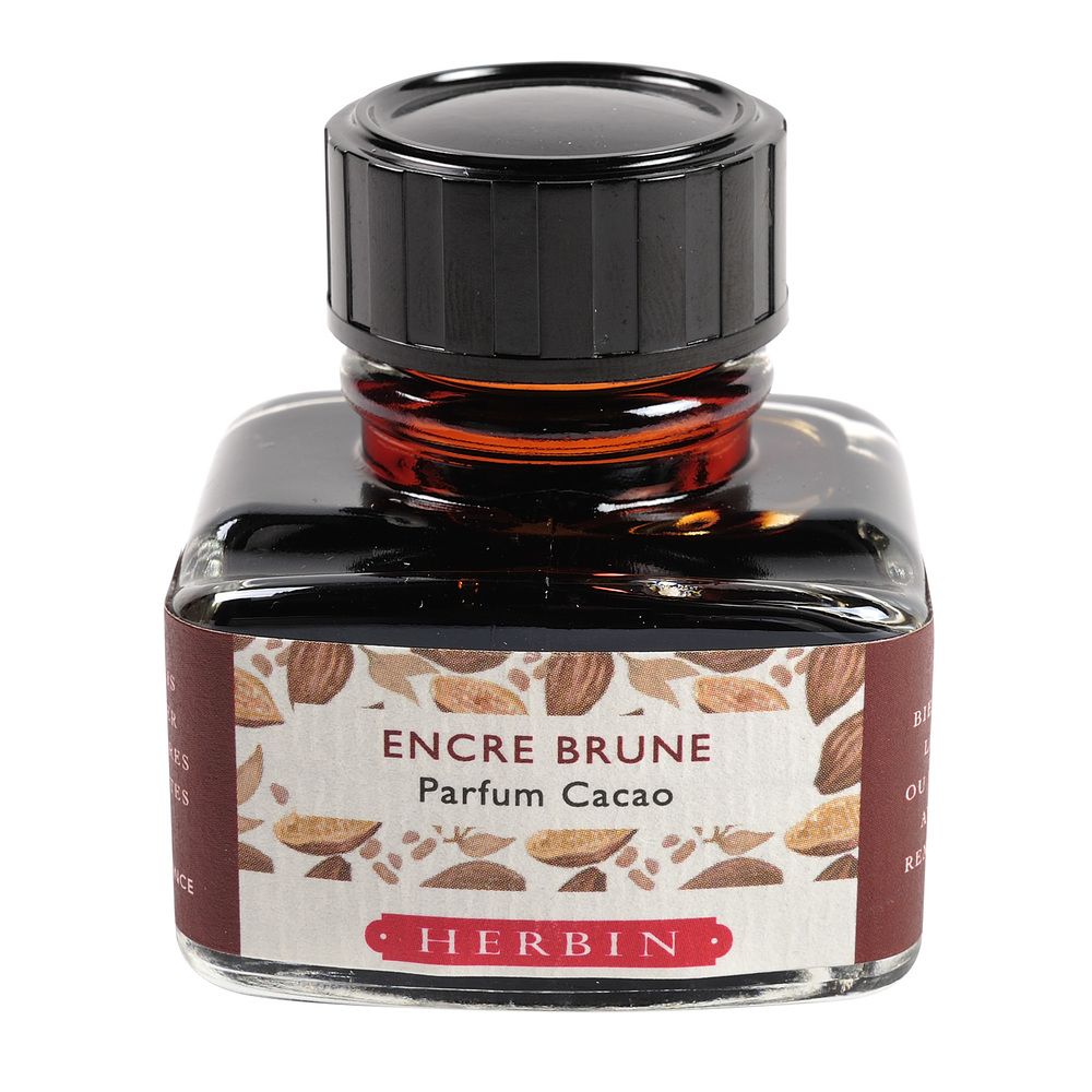 Herbin Perfumed Ink Bottle (Brown/Cocoa - 30ML) 13746T