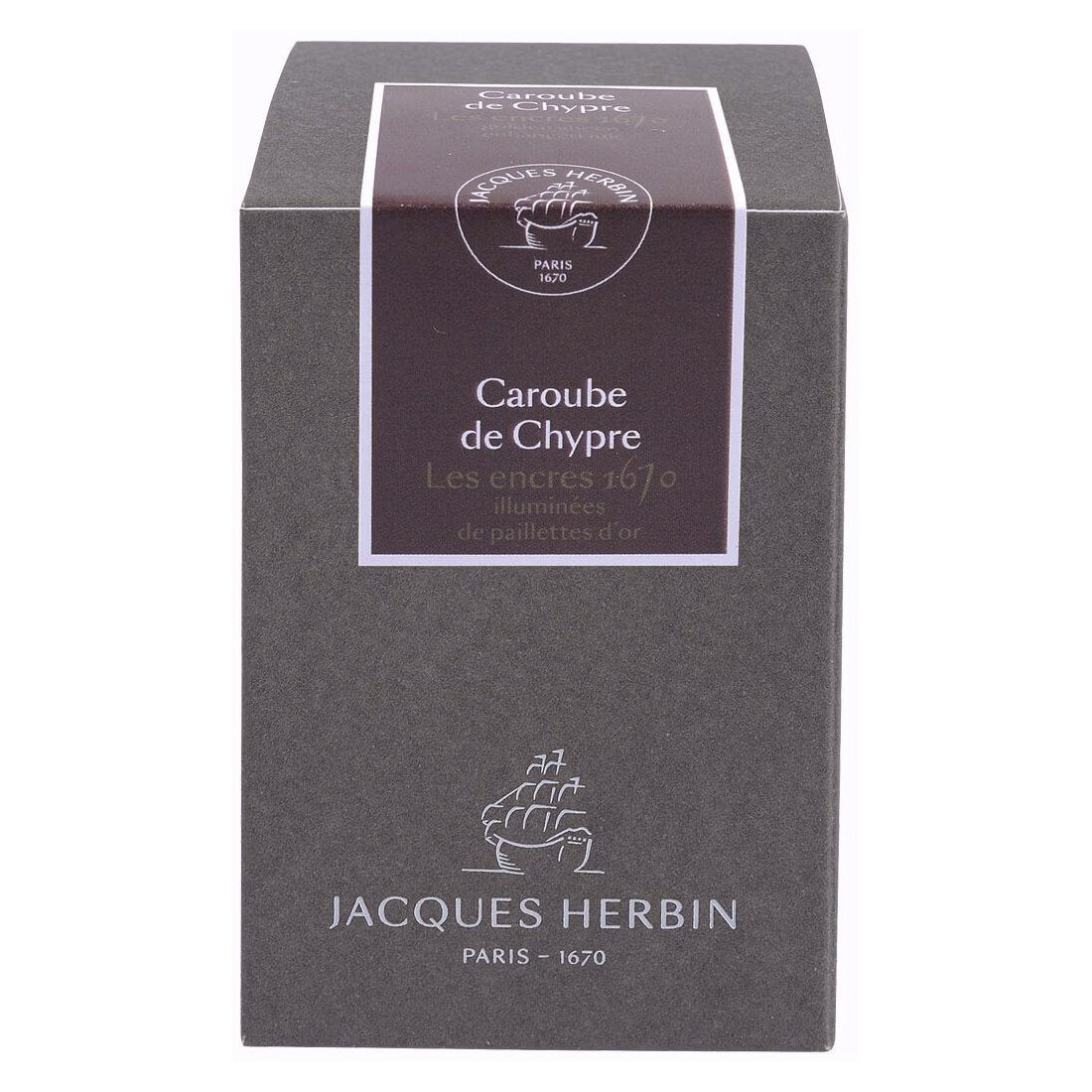 Jacques Herbin 1670 Ink Bottle (Carob of Cyprus - 50ML) 15045JT