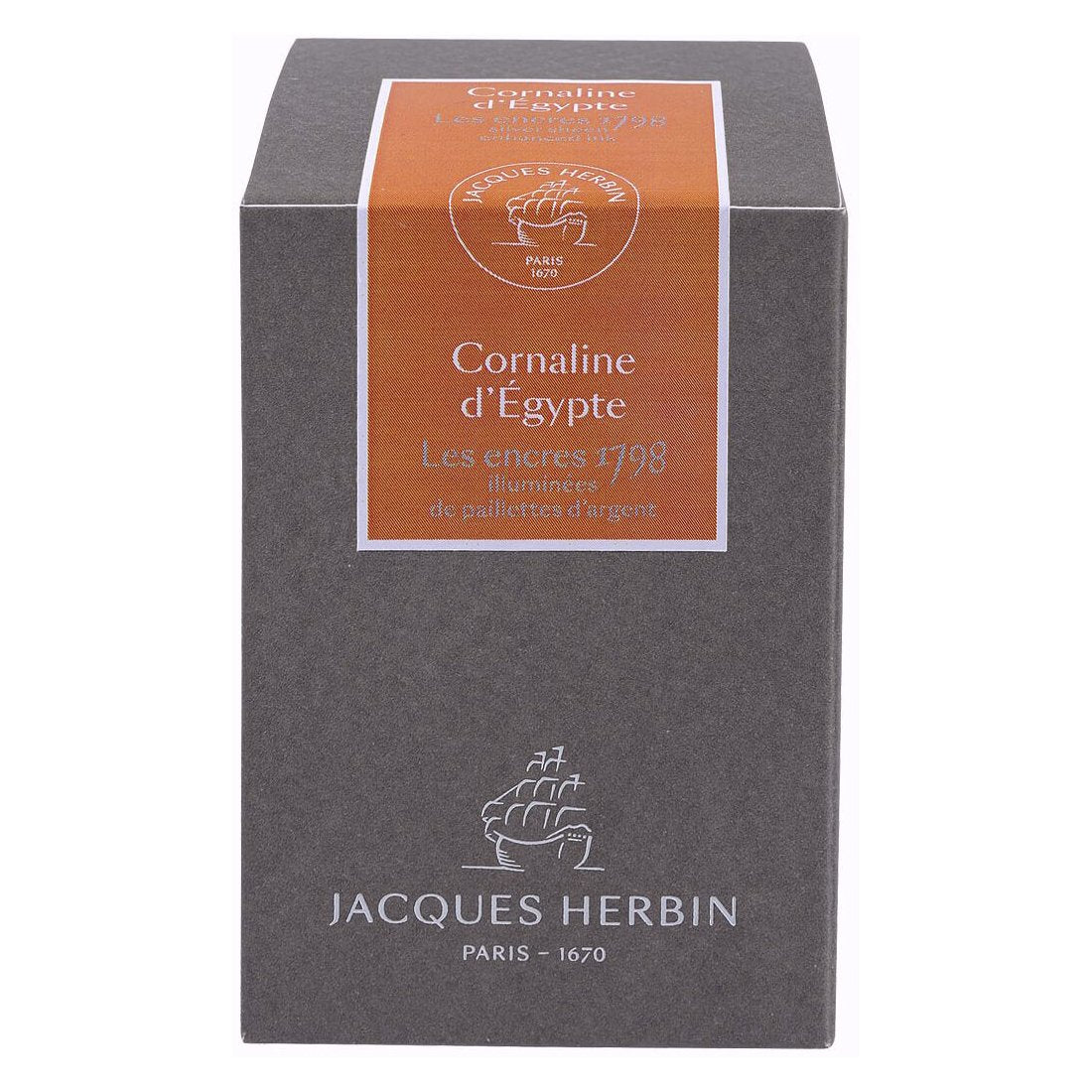 Jacques Herbin 1798 Ink Bottle (Cornaline D'Egypte - 50ML) 15556JT