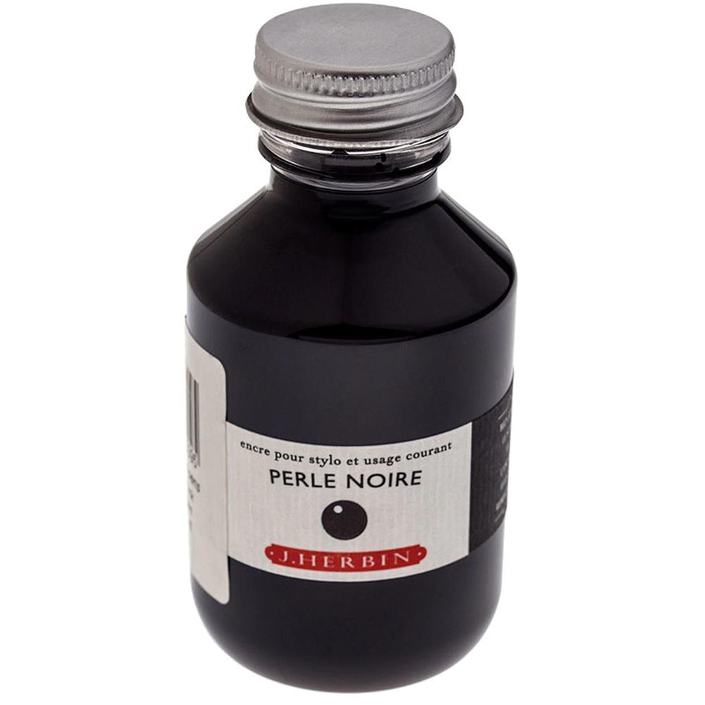Herbin Ink Bottle (Perle Noire - 100ML) 17009T