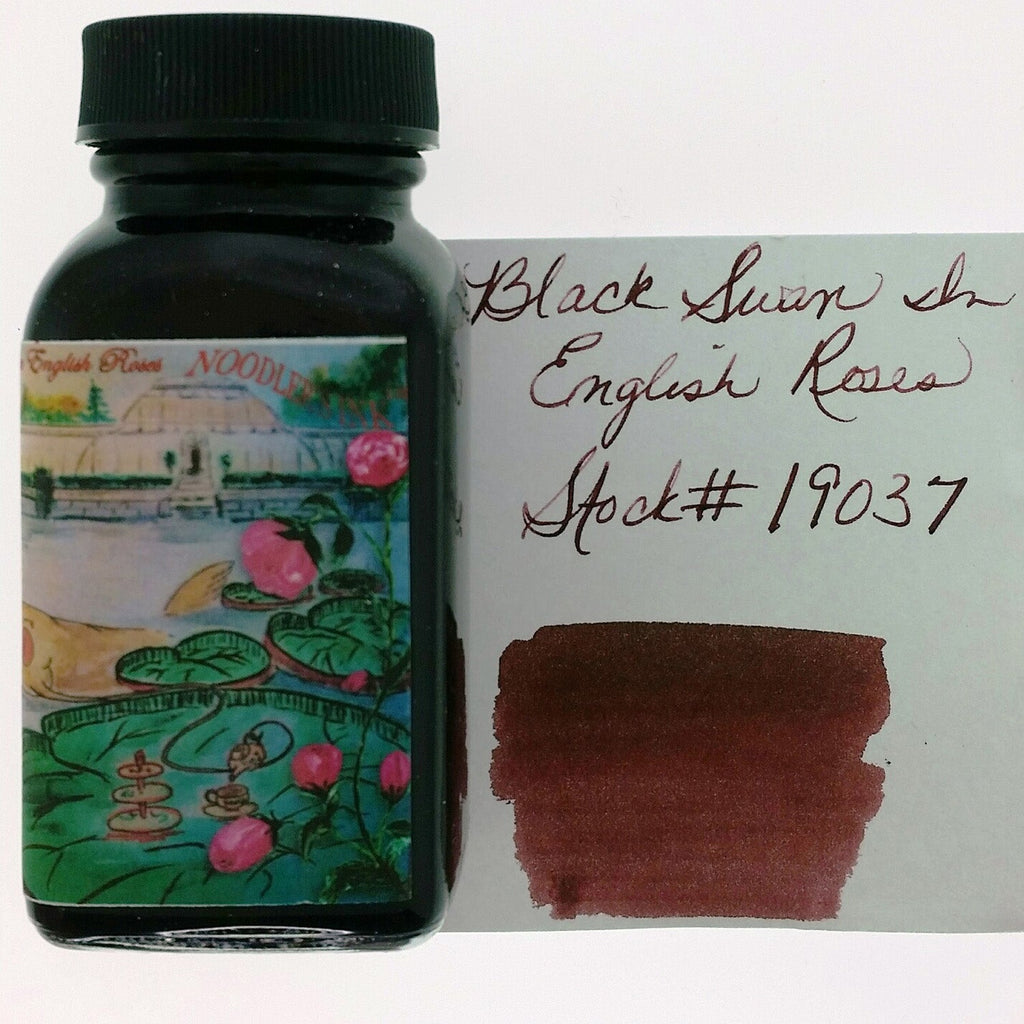 Noodler's Ink Bottle (Black Swan in English Roses - 88 ML) 19037
