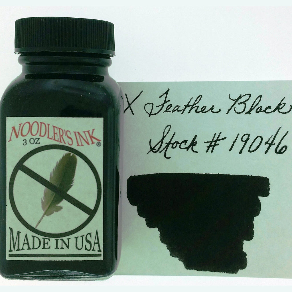 Noodler's Ink Bottle (X-Feather Black - 88 ML) 19046