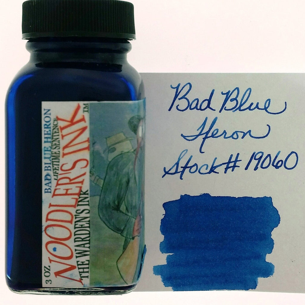 Noodler's Ink Bottle (Bad Blue Heron - 88 ML) 19060