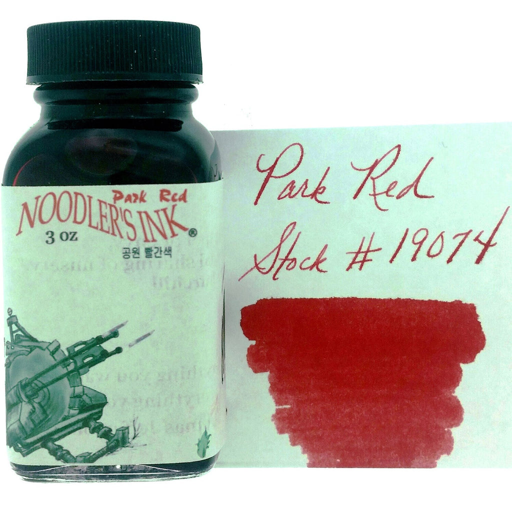 Noodler's Ink Bottle (Park Red - 88 ML) 19074
