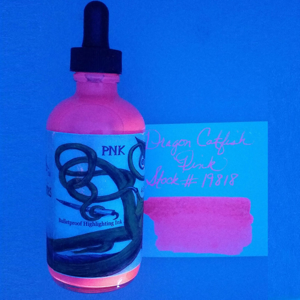 Noodler's Ink Bottle (Dragon Catfish Pink - 133 ML) 19818