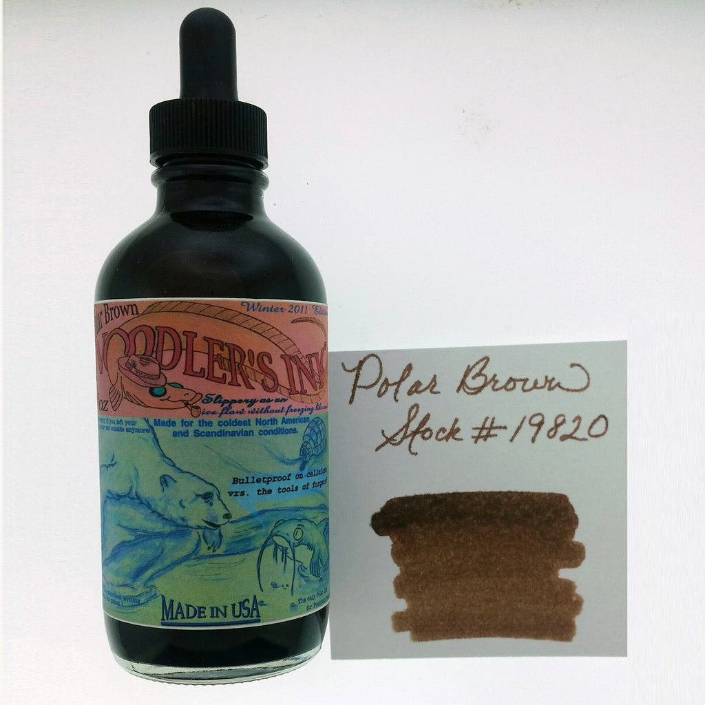 Noodler's Ink Bottle (Polar Brown - 133 ML) 19820