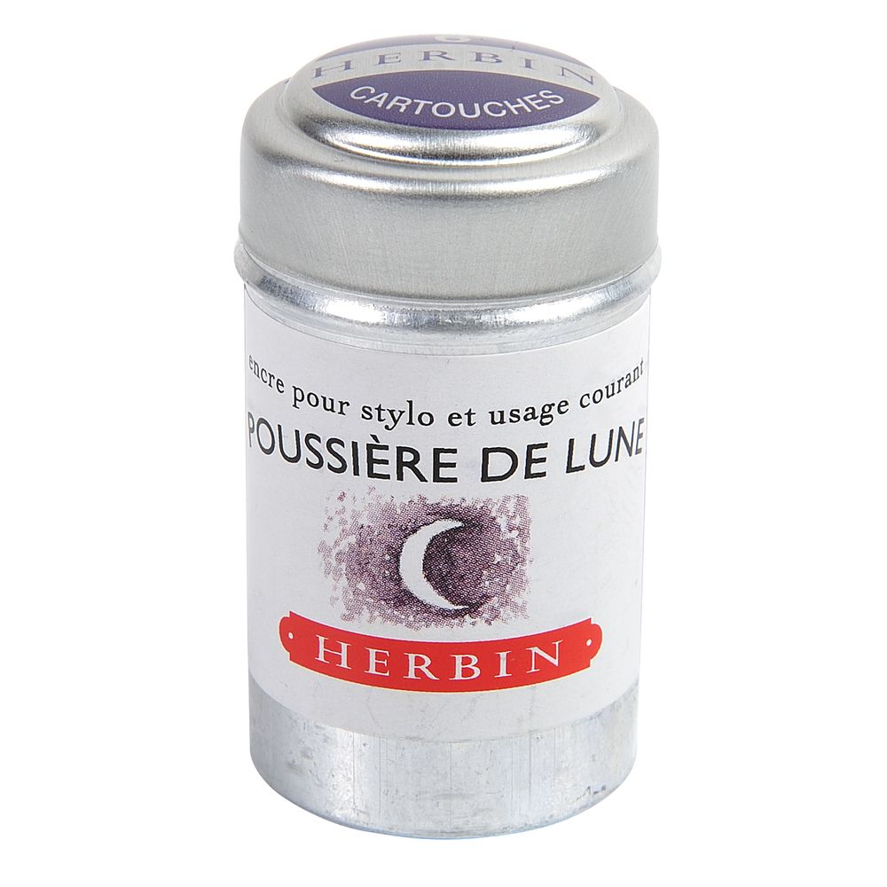 Herbin Ink Cartridge (Poussiere de Lune - Pack of 6) 20148T