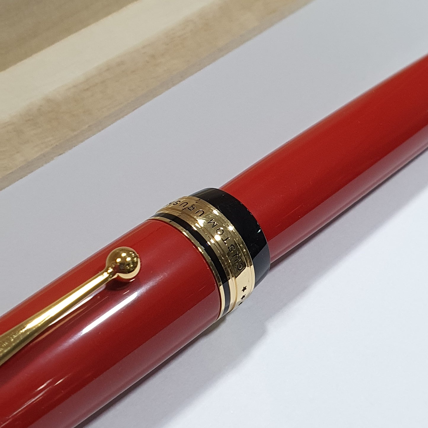Pilot Custom Urushi Vermillion GT Fountain Pen