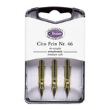 Brause Writing Cito Fein Nib (Pack of 3) Calligraphy nibs