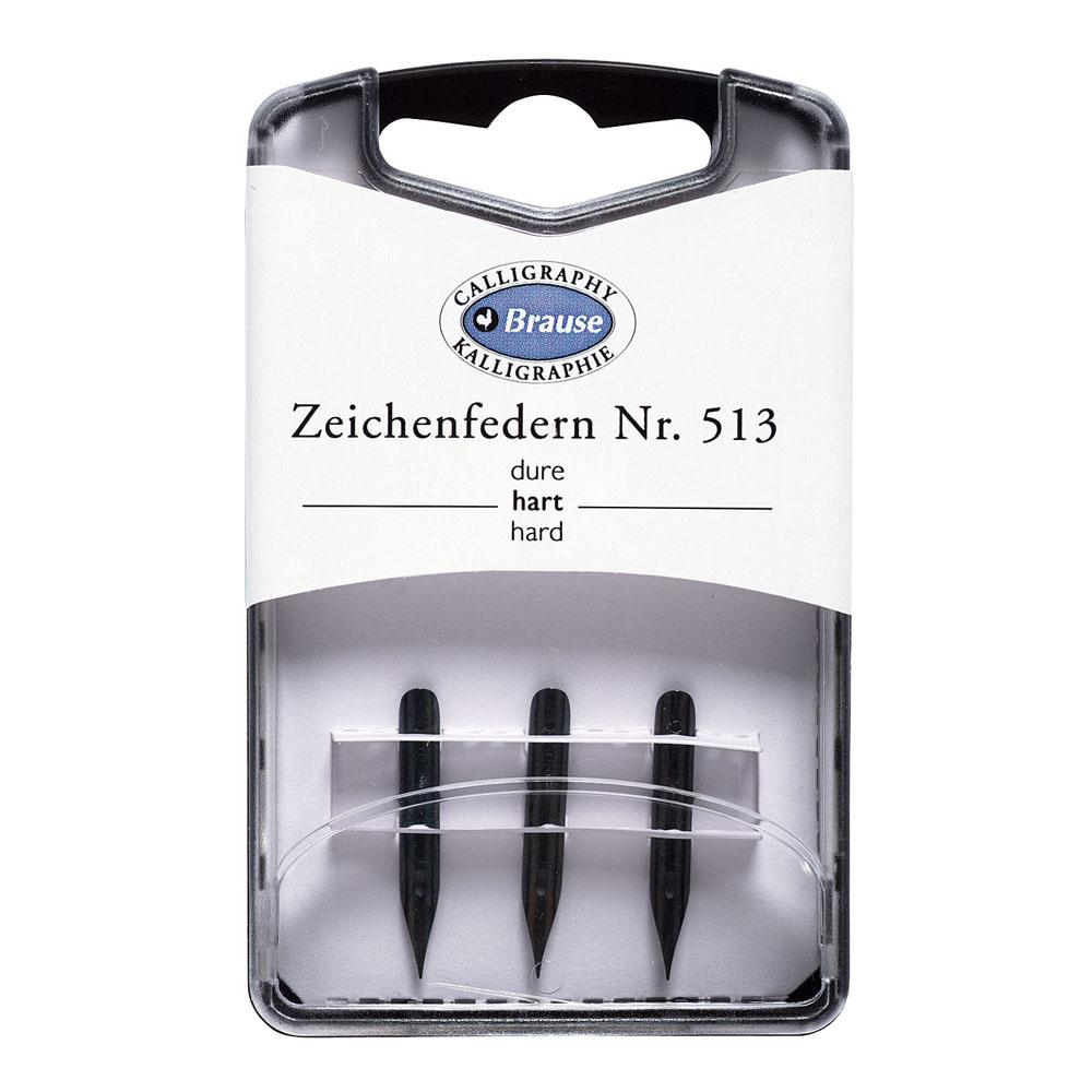 Brause Drawing Hard Nib (Pack of 3) Calligraphy nibs