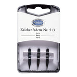 Brause Drawing Hard Nib (Pack of 3) Calligraphy nibs