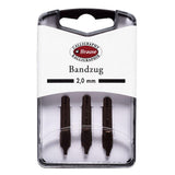 Brause Bandzug 2.0 MM Nib (Pack of 3) Calligraphy nibs