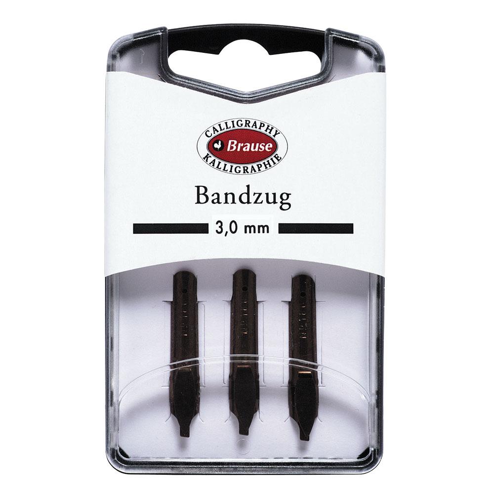 Brause Bandzug 3.0 MM Nib (Pack of 3) 318030B