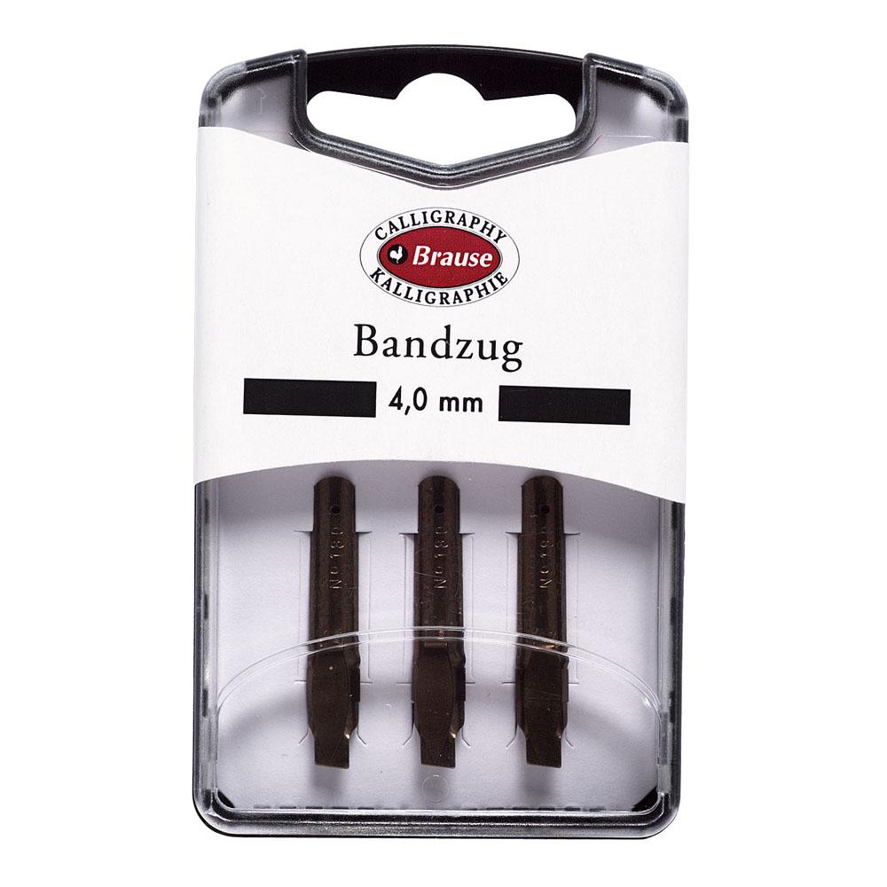 Brause Bandzug 4.0 MM Nib (Pack of 3) Calligraphy nibs